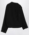 Balenciaga One-shoulder black shirt in poplin