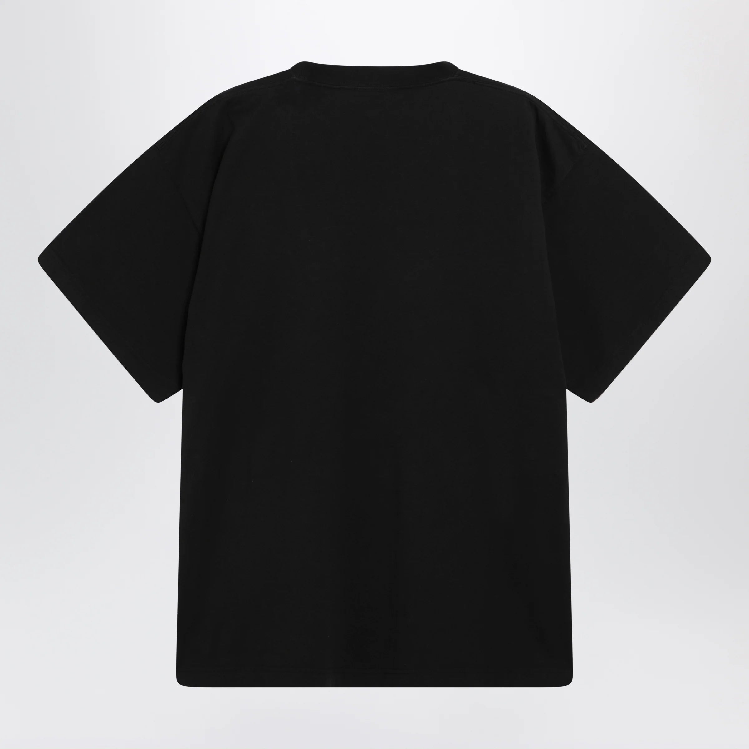 Balenciaga Paris Thunderstorm oversized black T-shirt