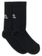 Balenciaga Ribbed Socks With Logo