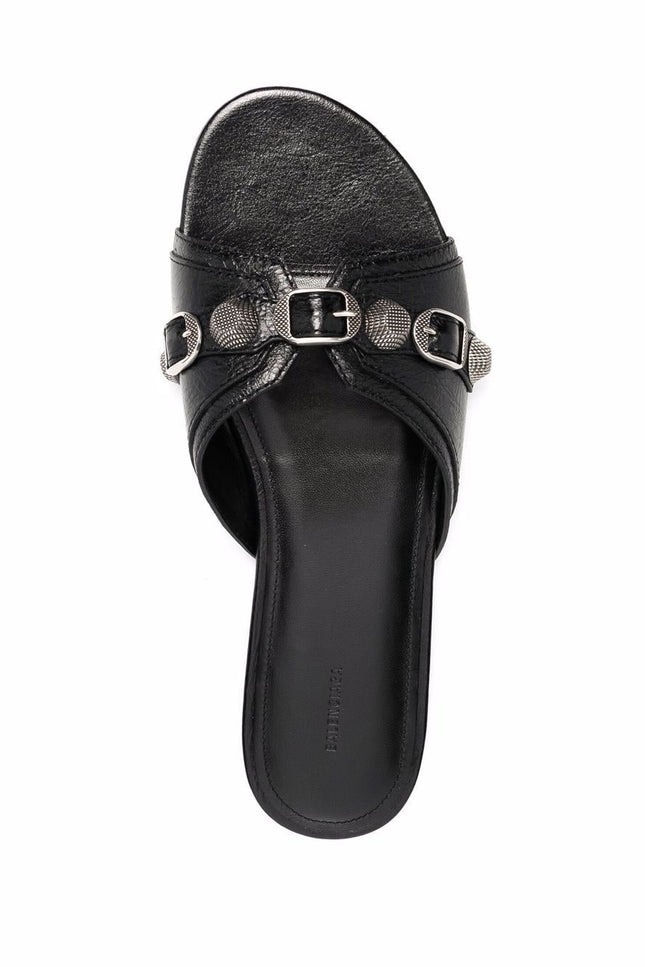 Balenciaga Sandals Black-women > shoes > sandals-Balenciaga-Urbanheer