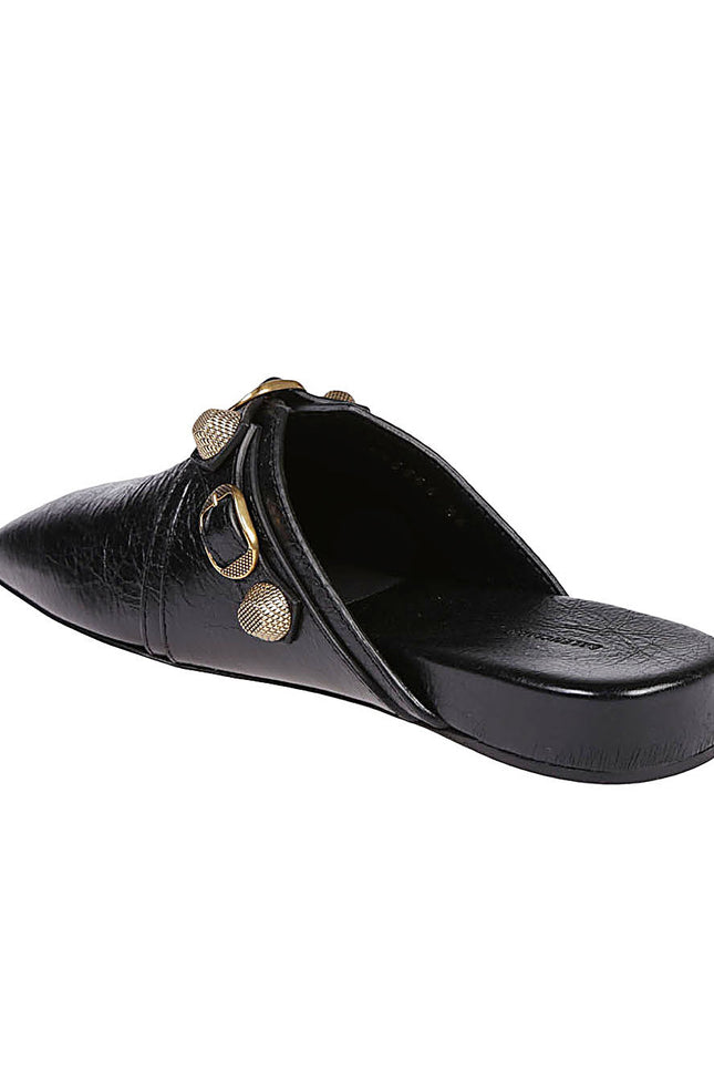 Balenciaga Sandals Black-women>shoes>sandals>slippers-Balenciaga-Urbanheer