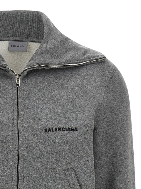 Balenciaga Slim Zip Sweatshirt