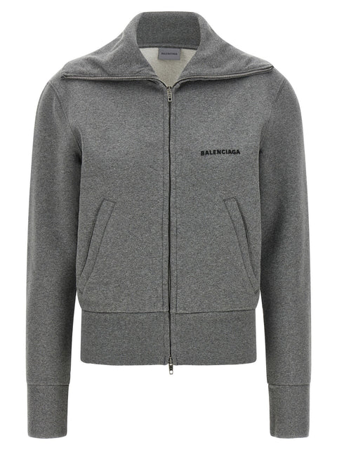 Balenciaga Slim Zip Sweatshirt