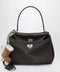 Balenciaga Small Rodeo bag in calfskin leather, espresso