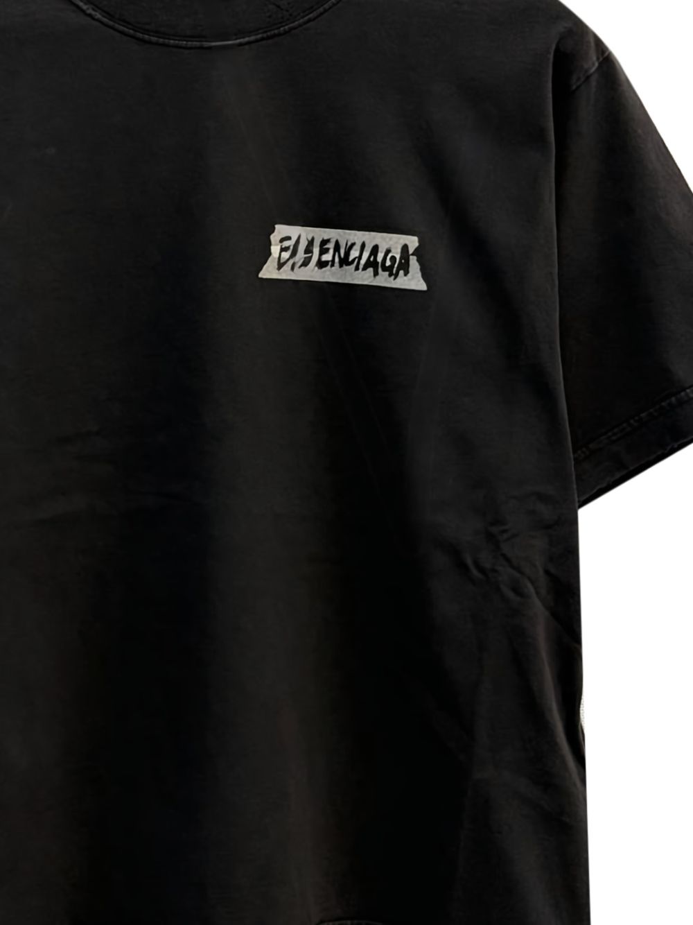 Balenciaga T-shirts and Polos Black
