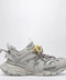 Balenciaga Track Trail Sneakers in yellow, purple, brown and black