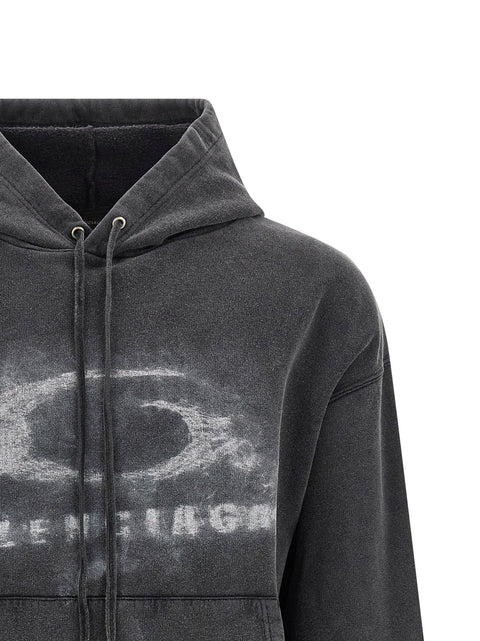 Balenciaga Washed Crayon Loop Hoodie
