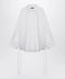 Balenciaga White cotton shirt with lace-up details