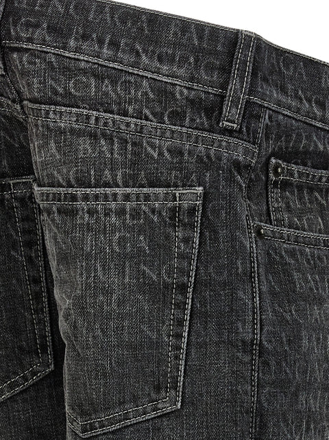 Balenciaga Wide Leg Jeans