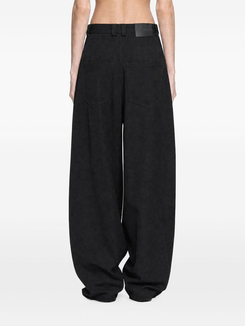 Balenciaga Wool barrel trousers