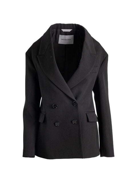 Balenciaga Wool double-breasted jacket