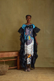 Bali Organza Kaftan-Kaftan-1964brand-XS-M-Blue-Urbanheer