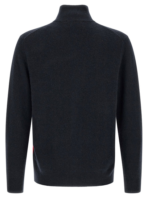 Ballantyne Classic Diamond Diamond Intarsia Cardigan