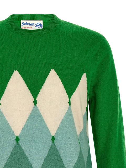 Ballantyne Diamond Sweater