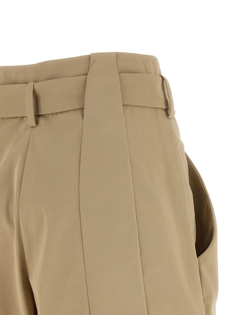 Balmain Anthem Buckle Shorts