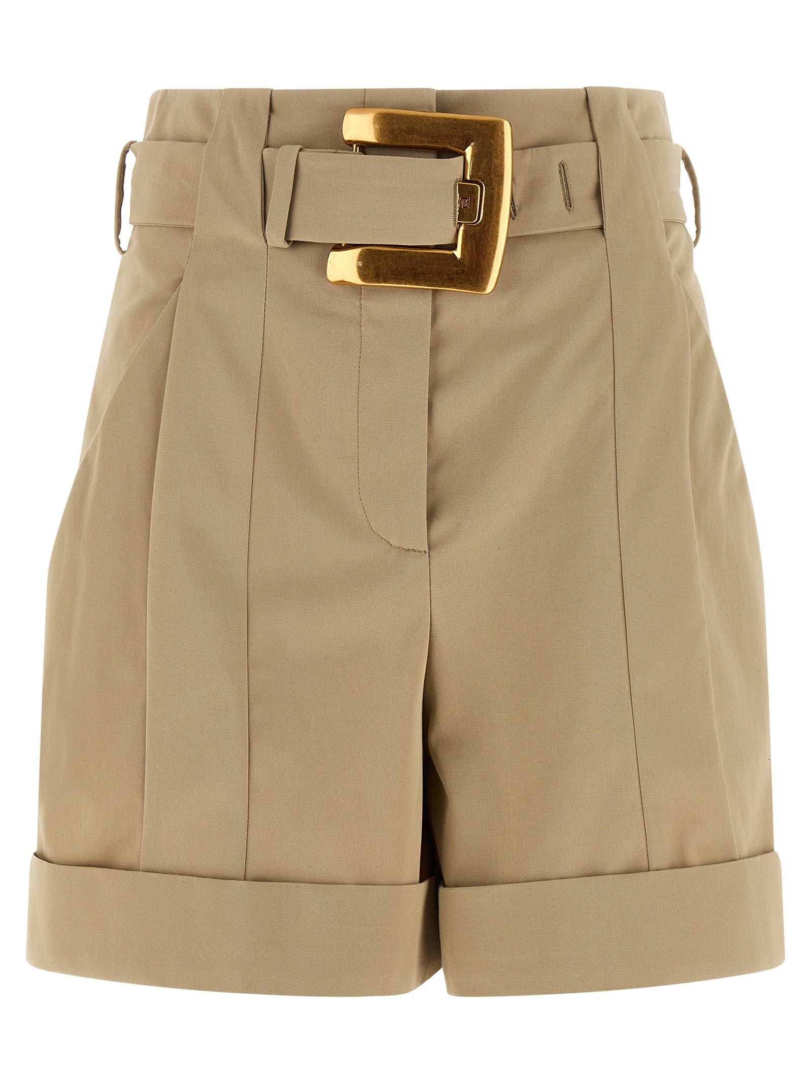 Balmain Anthem Buckle Shorts
