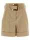 Balmain Anthem Buckle Shorts