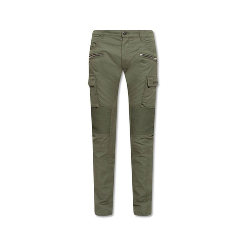 Balmain Bicolor Cotton Cargo Pants