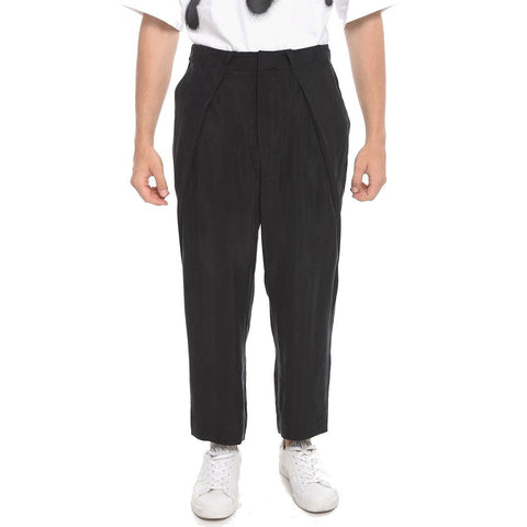 Balmain Black Copper Cropped Pants