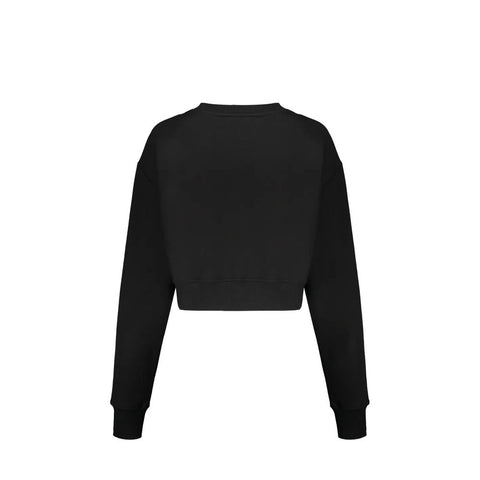 Balmain Black Cotton Sweatshirt