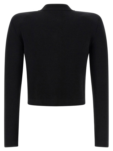 Balmain Cropped Cardigan