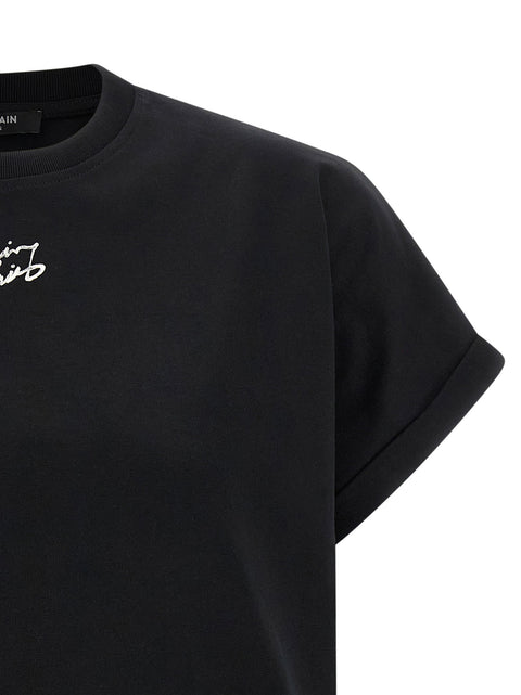 Balmain Cropped T-shirt