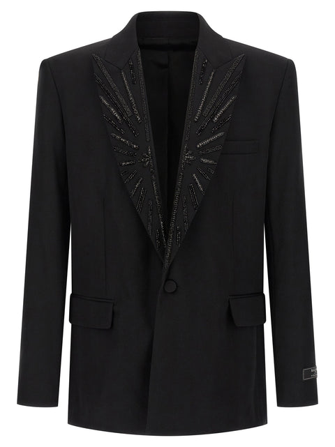 Balmain Crystal Blazer