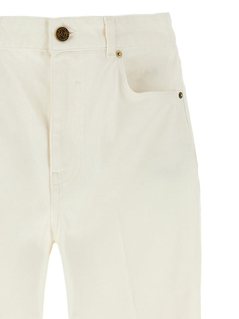 Balmain Embroidery Jeans
