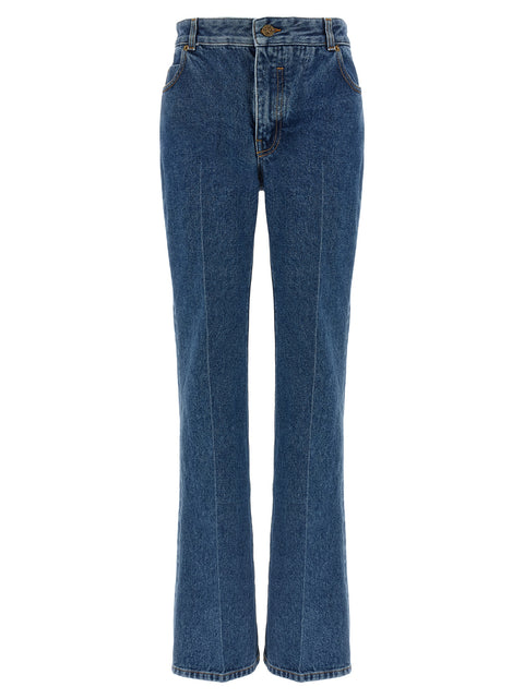 Balmain Embroidery Jeans