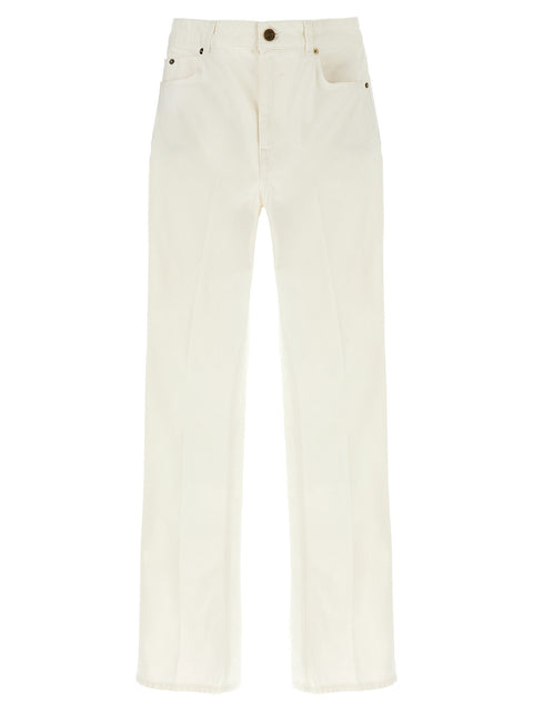 Balmain Embroidery Jeans
