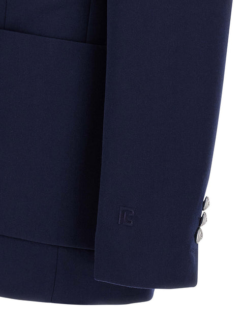 Balmain Grain De Poudre Blazer