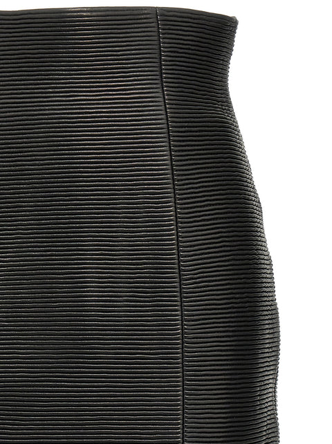 Balmain Hw Rolled Skirt