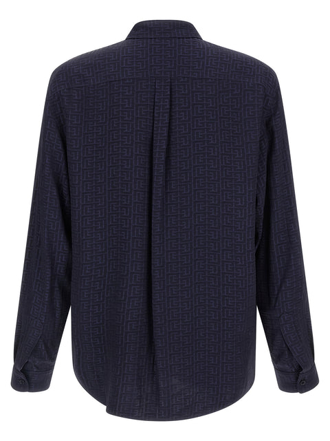 Balmain Jacquard Monogram Shirt