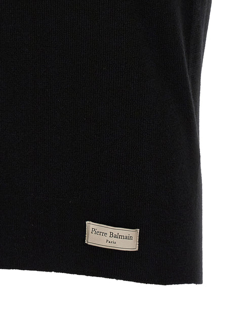 Balmain Label Polo Shirt