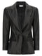 Balmain Leather Blazer