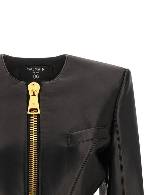 Balmain Leather Jacket