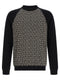 Balmain Pb Monogram Mesh