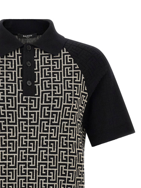 Balmain Pb Monogram Polo