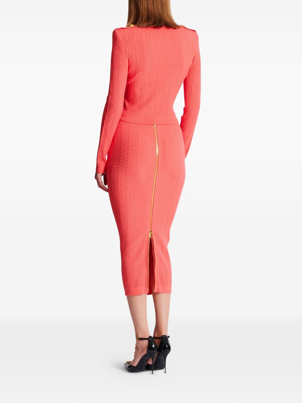 Balmain Sweaters Orange