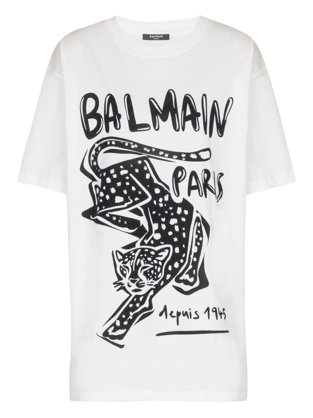 Balmain T-shirts and Polos White