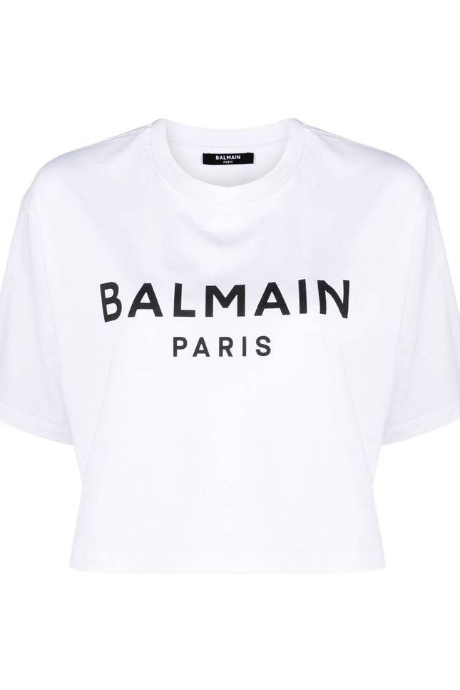 Balmain T-Shirts And Polos White