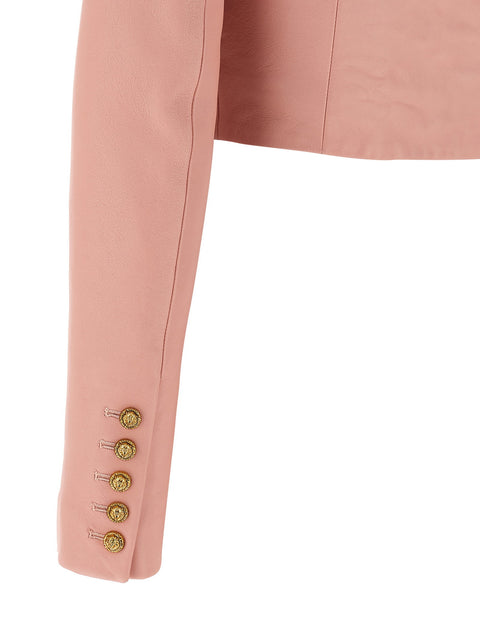 Balmain Testa Di Leone Bolero Blazer
