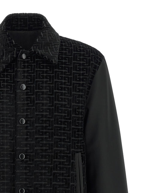 Balmain Velvet Bomber Jacket