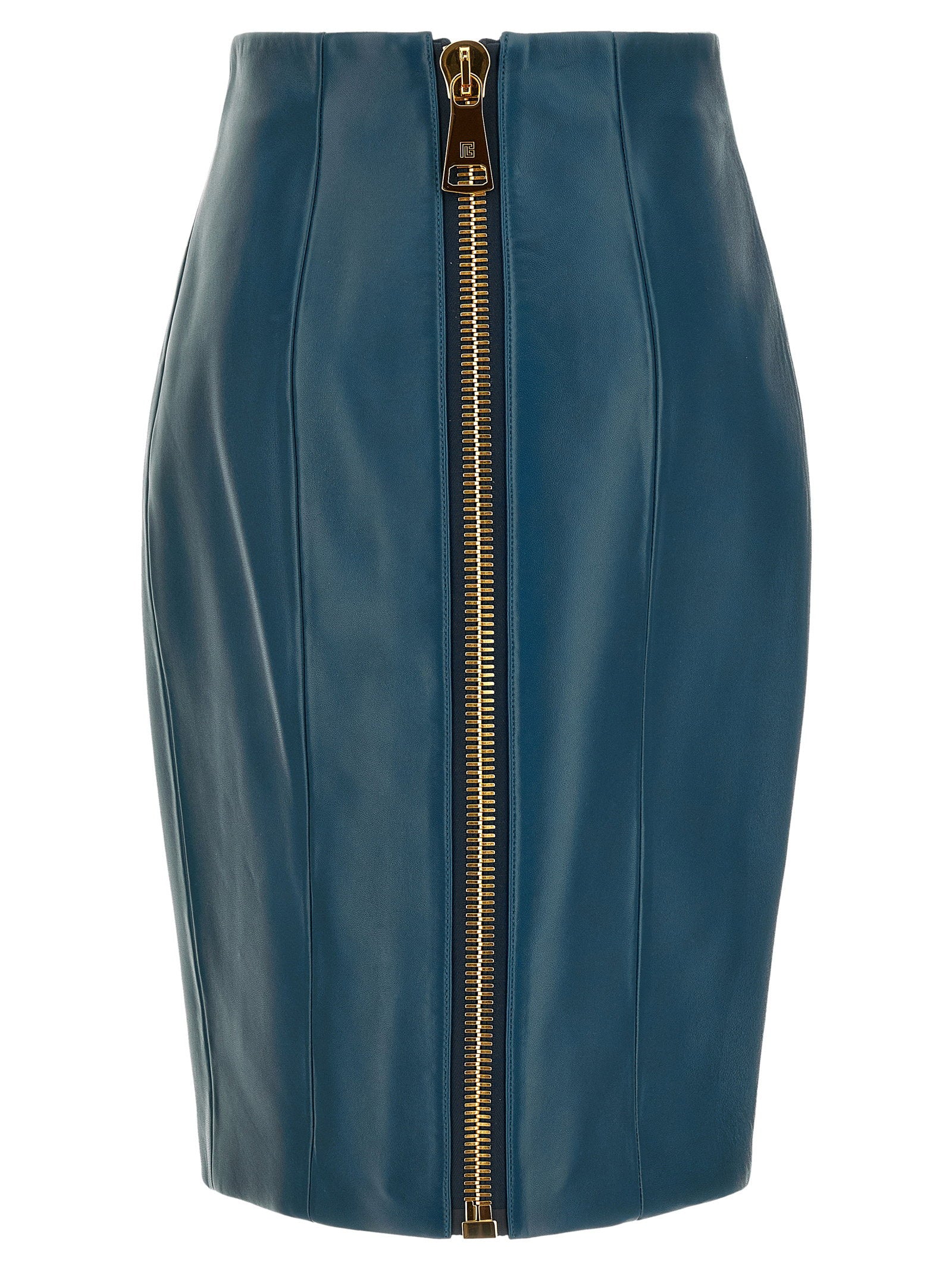 Balmain Xl Zip Skirt