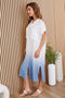 Band Collar S/S Dip Dye Maxi Dress-Dress-MILIO MILANO-XS-DNB-Urbanheer