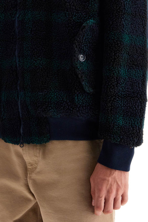 Baracuta curly fleece g9 jacket in-Men > Clothing > Vests-Baracuta-l-Blue-Urbanheer