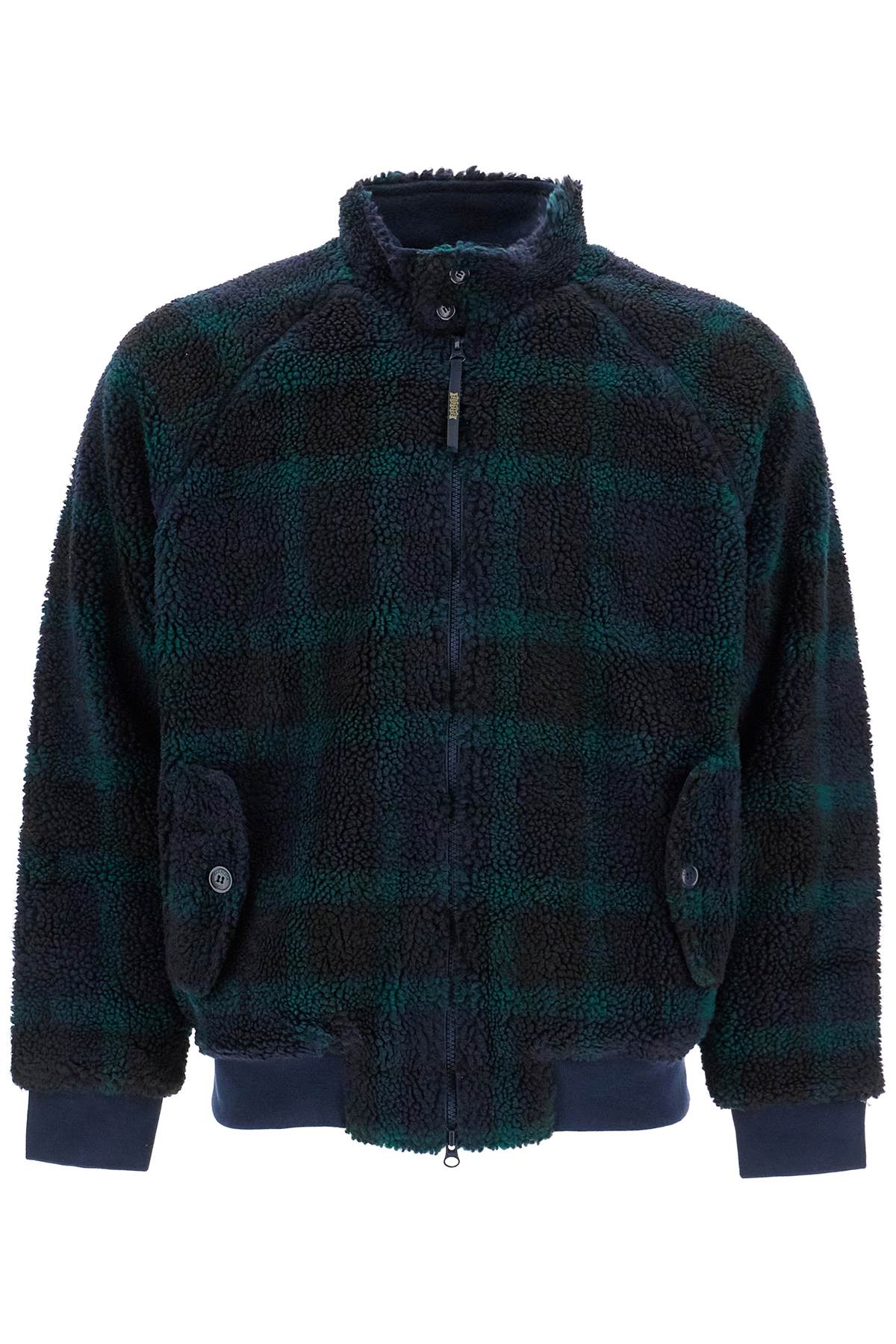 Baracuta curly fleece g9 jacket in-Men > Clothing > Vests-Baracuta-l-Blue-Urbanheer