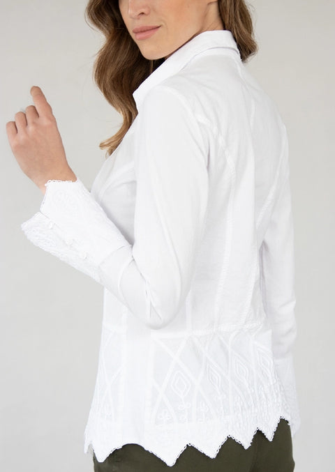 Barbara Cotton Blouse-Blouse-Gretty Zueger-S-Red-Urbanheer