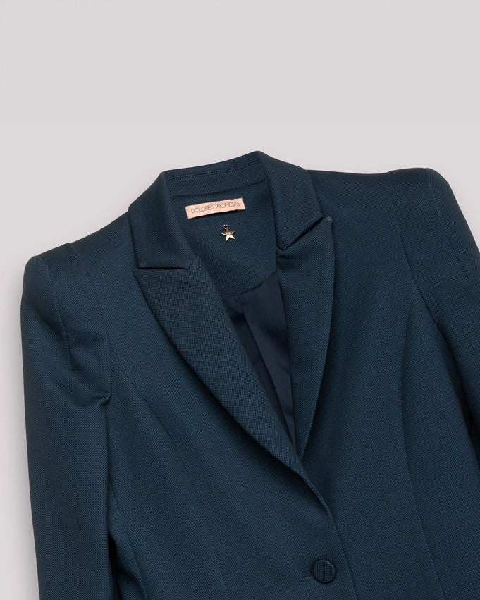 Barbara Pagoda Sleeve Blazer-Blazer-Dolores Promesas-36-Urbanheer