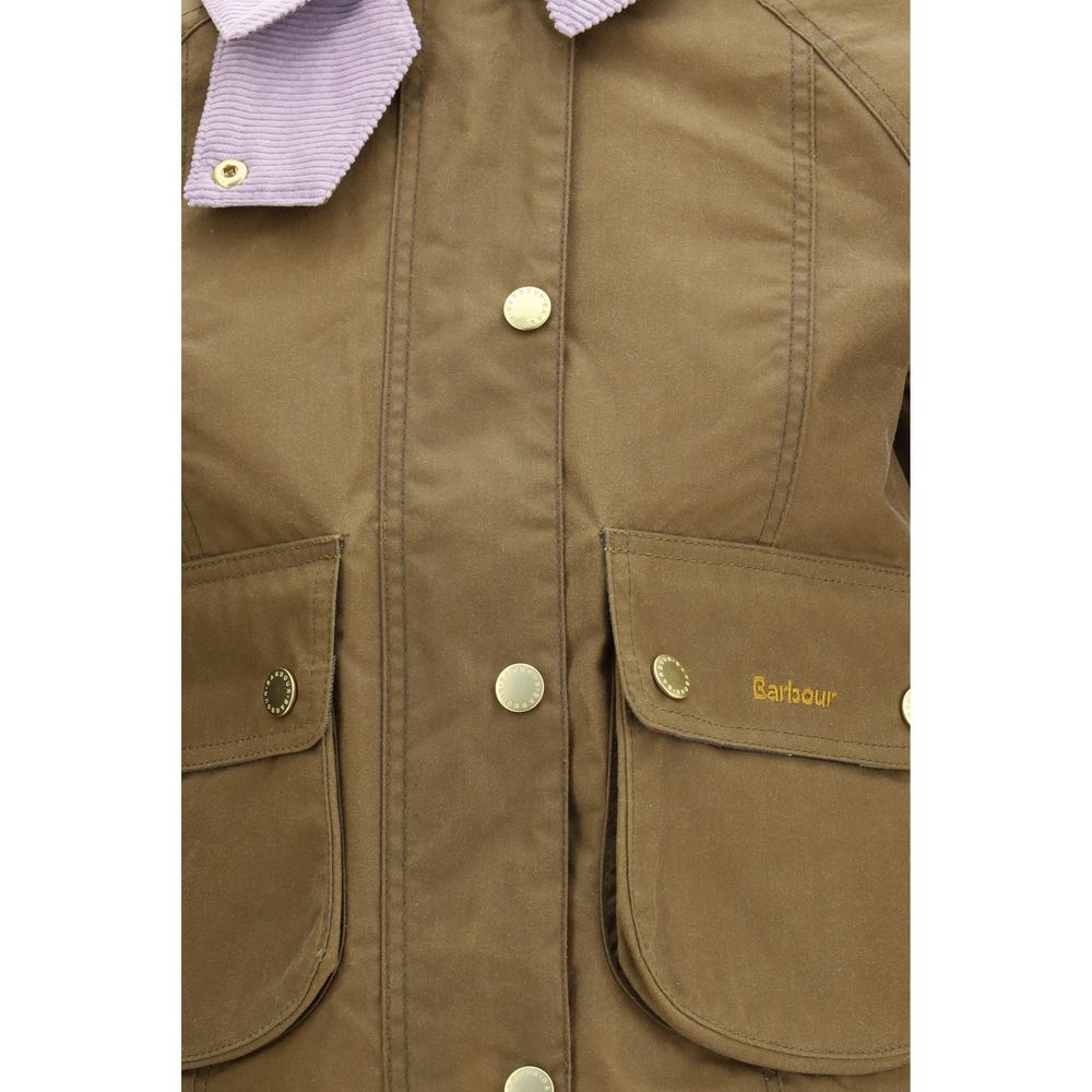 Barbour Beige Cotton Coat